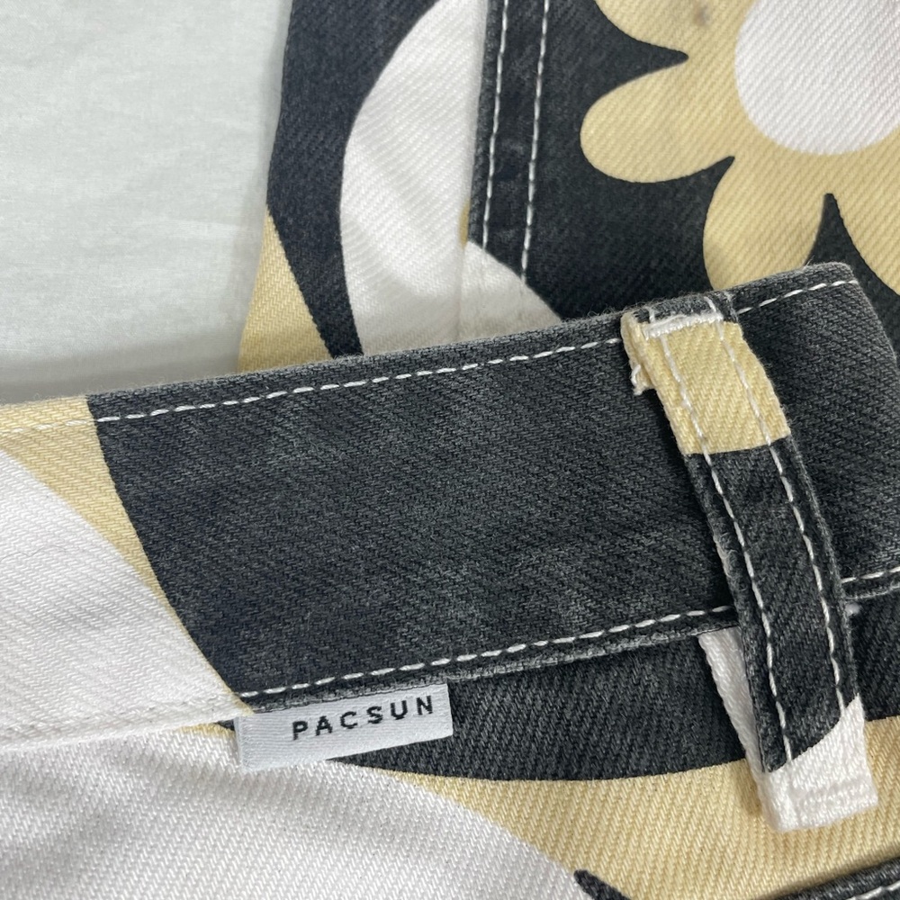 Pacsun 90's Boyfriend Women Multicolor Relaxed Straight Denim Jeans 27 - Picture 10 of 10